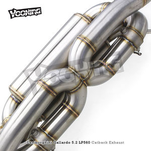<span class=keywords><strong>Escape</strong></span> Catback para <span class=keywords><strong>Lamborghini</strong></span> Gallardo 5,2 LP560 2003-2016 <span class=keywords><strong>Escape</strong></span> de coche de carreras SS304 silenciador de tubo con sistema de <span class=keywords><strong>escape</strong></span> de válvula Oem - Product Image 3