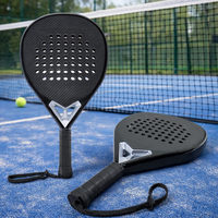 Raquettes de padel professionnelles NODEX SPORT OEM en matériau EVA10-28, options personnalisées, logo de marque haut de gamme, fibre de carbone 3K/12K/18K/24K