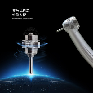 Turbina Dental de Alta Velocidad VIMEL con Fibra Óptica, Conexión Rápida, Anti-Reflujo, Fuente de Alimentación para Maquinaria Dental - Product Image 3