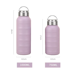 Custom Logo 750ml/1000ml <b>Large</b> Capacity Stainless Steel Thermos Cup Thermal Insulation 12-24 Hours Portable Outdoor Travel - Product Image 3
