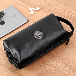 Nouvelle pochette pour <span class=keywords><strong>homme</strong></span>, <span class=keywords><strong>sac</strong></span> à <span class=keywords><strong>main</strong></span> décontracté de grande capacité, <span class=keywords><strong>sac</strong></span> à <span class=keywords><strong>main</strong></span> en <span class=keywords><strong>cuir</strong></span> souple tendance pour <span class=keywords><strong>homme</strong></span> - Product Image 3