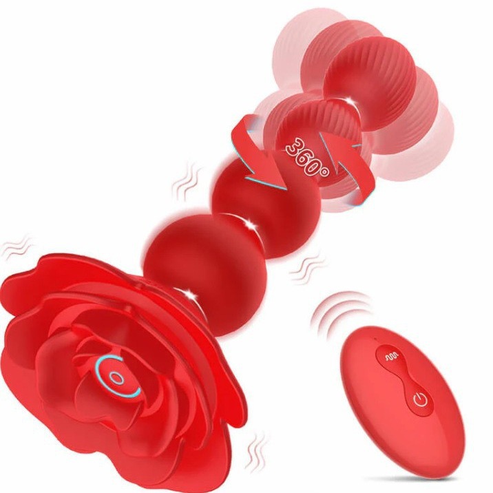 Anal Plug Rose Vibrator Couples Sex Toys 10 Rotate Twist Vibrating Anal  Vibrators Rose Sex Toy Adult Sex Toys for Couple| Alibaba.com