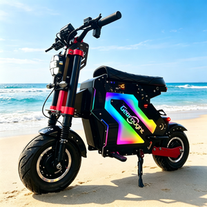 13 Inch 14 Inch <b>Road</b>/<b>Off</b> <b>Road</b> Geofought M5 Dual Motor <b>E</b>-<b>Scooter</b> 52V 60V 72V 30-60AH Removable Battery Adult Electric <b>Scooter</b> - Product Image 1