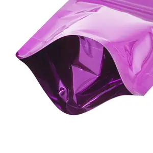 Trà mờ đứng lên lá nhôm Dây Kéo Túi Ziplock Túi gói cho doypack Mylar lưu trữ thực phẩm