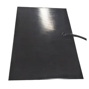 Heating Silicone Rubber Mat Silicone Heated Mat Melt Snow Stair Snow Melting Mat Stair Rubber Heating Mat