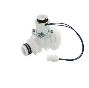Caja de control y solenoide con base de plástico, versión antigua, con enchufe blanco, kit completo para grifo sin contacto 124 - Product Image 1