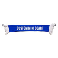 Écharpe de club en polyester tricoté par sublimation, toutes tailles, design personnalisé, écharpe de supporter de football, produit populaire 2024