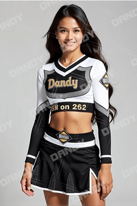 Chất Lượng Cao Cổ Vũ Hiệu Suất Khiêu Vũ Mặc Tùy Chỉnh Cổ Vũ Đồng Phục Tops Cho Ngườ<span class=keywords><strong>i</strong></span> Lớn Độc Đáo Váy Vớ<span class=keywords><strong>i</strong></span> Kim Cương - Product Image 6