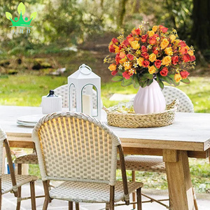 <span class=keywords><strong>Fiori</strong></span> artificiali rosa di seta per piccole Rose che sbocciano <span class=keywords><strong>fiori</strong></span> di autunno Bouquet di <span class=keywords><strong>fiori</strong></span> con stelo per <span class=keywords><strong>vaso</strong></span> matrimonio autunno festa di Halloween - Product Image 6