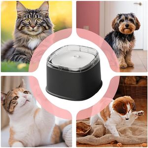 Fontaine à eau automatique pour animaux de compagnie - Distributeur d'eau silencieux en PP pour chiens et chats avec filtre anti-brûlure à sec, anti-éclaboussures et grande capacité - Product Image 5