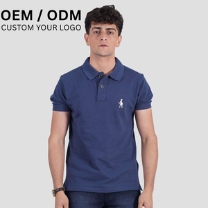 เสื้อโปโลลายปักที่กำหนดเองสำหรับผู้ชายผู้หญิงใส่ได้ทั้งชายและหญิงชุดทำงานโดยผู้ผลิตชาวอินเดียผ้าถักลายสีทึบพร้อมโลโก้ - Product Image 4