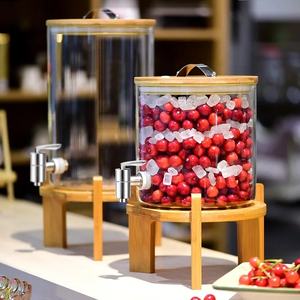 Прозрачный высококачественный боросиликатный дозатор-танкер для сока воды л - Product Image 2