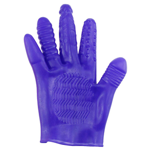 Gants érotiques en silicone, manchons de flirt doux, jouets pour les doigts, produits de masturbation pour adultes - Product Image 4