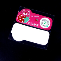 Impresión Personalizada de Adhesivos Transparentes de PVC PP, Adhesivos Estáticos de Vinilo Transparente sin Pegamento, Impresión a Doble Cara