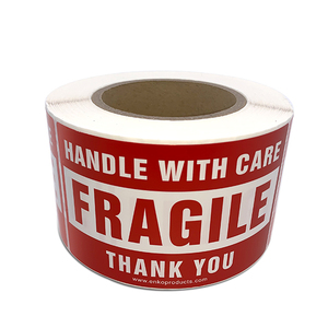 Vente chaude 5 "x 3" 500 étiquettes poignée auto-adhésive avec étiquette d'avertissement d'expédition d'entretien étiquette fragile - Product Image 3