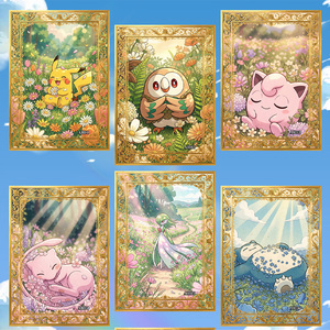 Caja de Entrenador Élite de Cartas Metálicas en Relieve de Anime y Cómics Japoneses de MS Pokemoned, Estuche Acrílico de Pikachu Pokemoned, Cartas Coleccionables ETB - Product Image 2