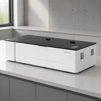 Machine de gravure laser CO2 60W pour acrylique, bois, MDF, cuir, enseignes, artisanat, emballage et production pour petites entreprises, idéale pour les ateliers de signalétique