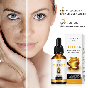 <span class=keywords><strong>Traitement</strong></span> <span class=keywords><strong>anti</strong></span>-âge de sérum <span class=keywords><strong>visage</strong></span> au collagène à l'acide hyaluronique pour la réduction des rides et raffermissant la peau OEM - Product Image 4