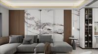 Nouveauté 2024, panneau mural en PVC, placage de bois de bambou ignifuge et imperméable, décoration murale pour la maison