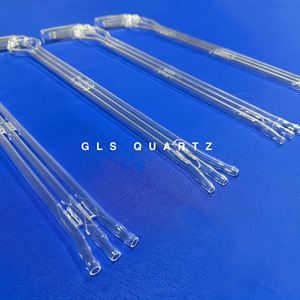 GLS Großhandel OEM Hochreiner Glas-Ölbrenner Hitzebeständiger Maßgefertigter Zylindrischer Quarz-Ölbrenner Transparenter Industrieller Glasbrenner - Product Image 4
