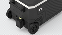 Refrigerador para Auto DC12V/24V AC110-240V, 40L 50L, Nevera Portátil con Batería para RV, Camión, Camioneta, Autocaravana