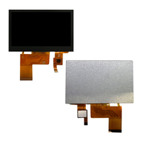 Écran LCD TFT 4,3 pouces 800x480 RGB normalement noir avec circuit intégré de pilote SC72543 et rétroéclairage LED