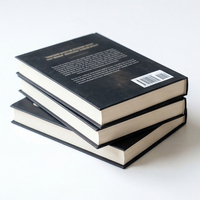 Impresión de Libros de Tapa Dura con Certificación Ecológica, Novela de Misterio, Papel Reciclado Sostenible, Tinta de Soya Premium, Encuadernación Cosida con Film
