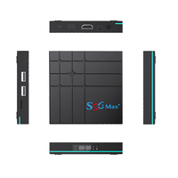 Boîtier TV Android 10.0 4 Go le moins cher de 2020, S96 Max+ 4K, récepteur satellite, Internet ProPk T95, RK3318 4 Go 32 Go 4 Go 64 Go, Midea Palyer