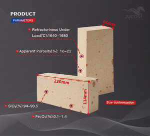 Brique réfractaire en silice haute température 1700°C, stabilité volumétrique, pour <span class=keywords><strong>four</strong></span> à soufflerie, <span class=keywords><strong>four</strong></span> à coke, bloc de régénération pour <span class=keywords><strong>four</strong></span> à coke à dôme - Product Image 3