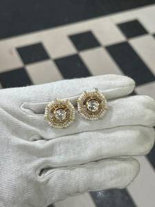 Colgante indio Polki con acabado dorado para mujer, joyería de diamantes Kundan de diseño al por mayor, joyería étnica tradicional nupcial - Product Image 6