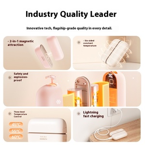 شحن Usb مغناطيسي محمول سبليت مزدوج الوجهين تدفئة لدى النساء - Product Image 3