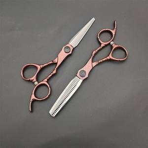 Ciseaux professionnels pour cheveux de 6 pouces, ciseaux à effiler en acier inoxydable, outils de beauté pour droitiers, pour une coupe et un coiffage de précision - Product Image 2