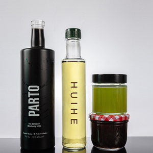 Botella de Vidrio Transparente de Alta Calidad y Bajo <span class=keywords><strong>Precio</strong></span> para Agua, Bebidas, Salsas, Ginebra, Vino, <span class=keywords><strong>Tequila</strong></span>, Venta Directa de Fábrica - Product Image 4