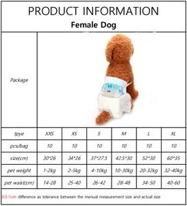 Fralda descartável de alta absorvente para cães masculinos, preço barato, suprimentos para animais de estimação, novos produtos, procurando distribuidor - Product Image 5