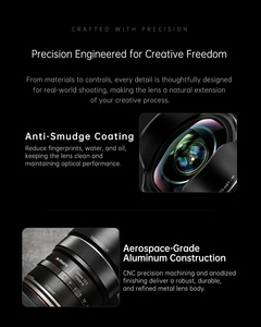 เลนส์ 7artisans AF 10 มม. F2.5 ฟิชอาย ไพรม์เลนส์ ฟูลเฟรม 185 °   ระบบโฟกัสอัตโนมัติ STM มุมกว้างพิเศษสำหรับ Sony E Mount Fujifilm X Nikon Z - Product Image 4