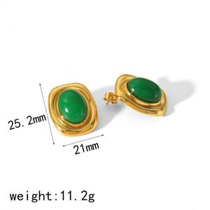 Juego de Joyería de Acero Inoxidable con Baño de Oro de 18K PVD, Diseño de Flor, Resistente al Deslustre, para Mujer - Product Image 6