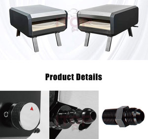 Horno de Pizza de Gas y Pellet de madera OEM para jardín al aire libre, <span class=keywords><strong>cocina</strong></span> portátil, parrilla de Gas para barbacoa, <span class=keywords><strong>precio</strong></span> increíble - Product Image 3