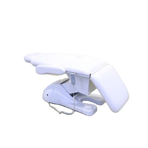 Kisen Luxury <b>Electric</b> Lift Recliner Beauty Bed With Remote Control Multifunctional Motorized Hydraulic Salon Furniture - Product Image 1