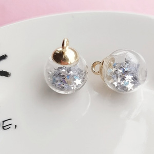 Colgante redondo colorido divertido Diy encanto fabricación de joyas colgante de forma redonda cuentas de cristal acrílico - Product Image 6