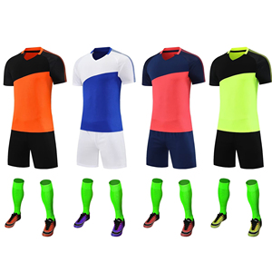 Kualitas tinggi pemuda & Pria kustom perlengkapan sepak bola Set lengkap 2025/2026 cepat kering kaus sepak bola - Product Image 1