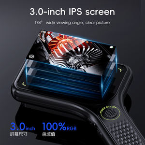 Mini lupa de bolsillo de mano Autofocus 3 pulgadas 500X <span class=keywords><strong>Comprar</strong></span> en línea <span class=keywords><strong>Microscopio</strong></span> de cámara de video electrónico digital para reparación de teléfonos móviles - Product Image 3