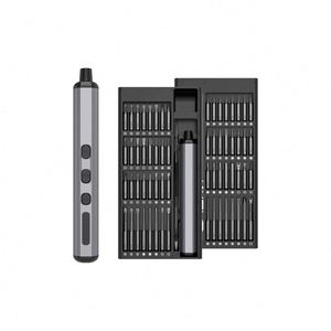 Mini tournevis électrique portable 68-en-1 avec moteur sans balais, couple maximal de 0,35 N.m pour la démontage et l'entretien à domicile - Product Image 1