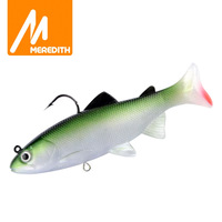 Señuelo de Pesca Artificial Suave de 12cm/15cm para Trucha, con Anzuelo Biónico y Cabeza Plomada