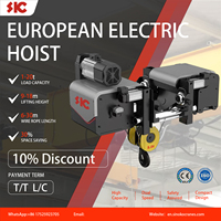 Palans électriques européens durables Xinke 16 tonnes, palans électriques portables monophasés pour chantier de construction