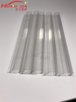 Profilé ABS transparent de haute qualité en gros direct d'usine Profilé PVC extrudé en plastique
