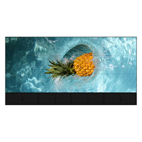 Video Wall LCD de 55 Pulgadas con Matriz de 4 Entradas y 4 Salidas 2x2, Bisel Ultra Delgado de 1.7 mm, 1.8 mm, 1.9 mm
