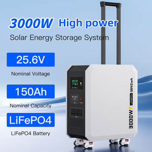 Station d'alimentation solaire portable 3000W avec batterie lithium haute capacité pour le camping, les situations d'urgence et l'utilisation domestique - Product Image 2