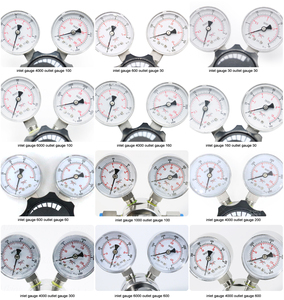 AFKLOK <span class=keywords><strong>63mm</strong></span> alt bağlantı kadranı paslanmaz çelik 304 1600Kpa basınç göstergesi - Product Image 6