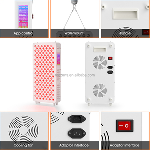 Panel de Terapia de Luz Roja de 8 Bandas con Control Táctil, Alta Irradiancia, Equipo de Spa y Salón para el Bienestar de la Piel - Product Image 4
