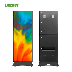 Hiển thị kỹ thuật số quảng cáo LED Poster Màn hình p2.5 ngoài trời trong nhà đầy đủ màu sắc Poster đứng Wifi kiểm soát Poster LED hiển thị - Product Image 2